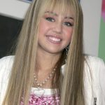 Long Straight fringes Milry Cyrus haircuts