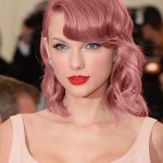 Color Like Taylor Swift Pink Hairstyles