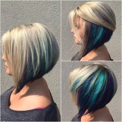  Under Layer Colors Long Bob Hairstyles