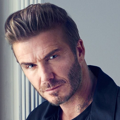 get the dashing look ideas from David Beckham Hairstyles