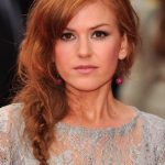 Side Swept Braids Long Hairstyles for Round Faces