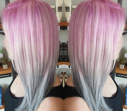 Triple Layer with Pink Hairstyles