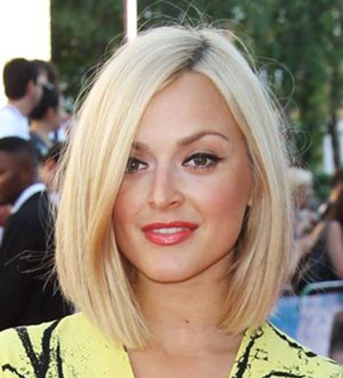 Go Platinum Blonde Long Bob Hairstyles