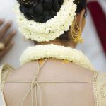 Braided bun Hairstyles for Indian Wedding