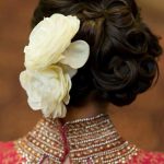 Curly Updo Hairstyles for Indian Wedding