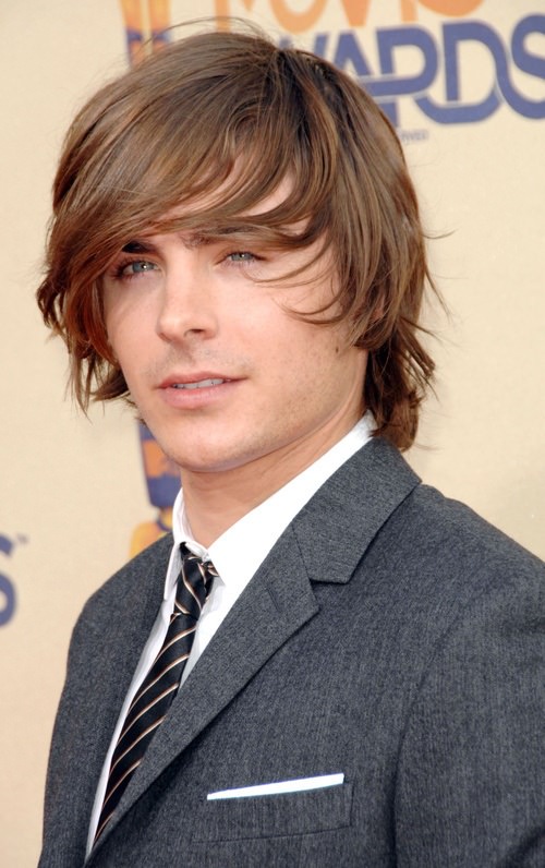  Short Hair with Razored Flicks Zac Efron hairstyles