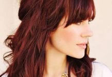 20 Sensuous Hairstyles for Long Thick Hair Half Hair Updo Hairstyles For Long Thick Hair