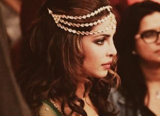 Best Hairstyles for Indian Wedding Half hiar updo Hairstyles for Indian Wedding