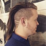Ponytail Faux Hawk Haircuts for Men