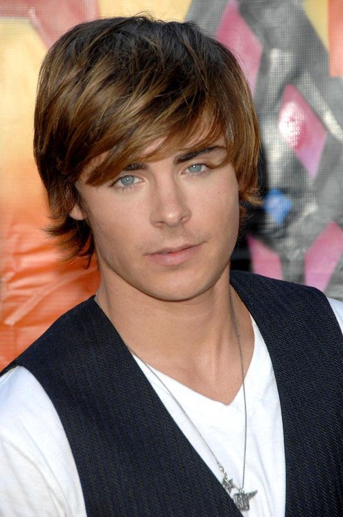 Point Cuts Zac Efron hairstyles