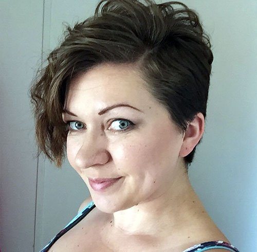 Wavy Pixie Long Cut wavy pixie cuts