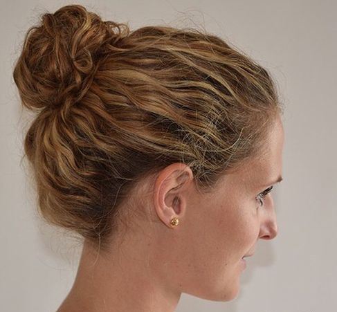Bun Hairstyles for Thick Wavy Hair