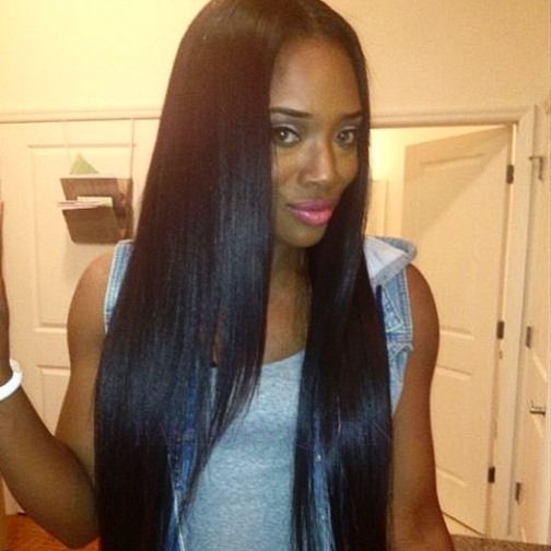  Sleek and Straight weave hair for black women 
