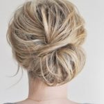 A Simple Twist Messy Updos for Long Hair