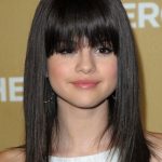 Fringes Like Gomez long strong hairstyles