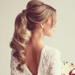 Cute Pony Tail hairstyles for brides and brides maids