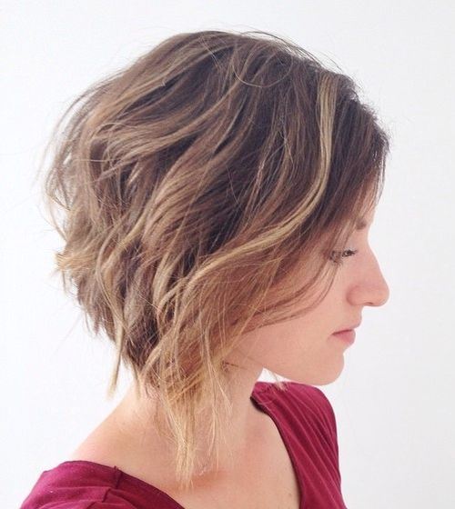 Loose and lovely inverted bob haircuts