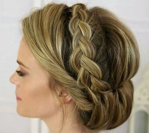 The Tiara Updo Messy Updos for Long Hair