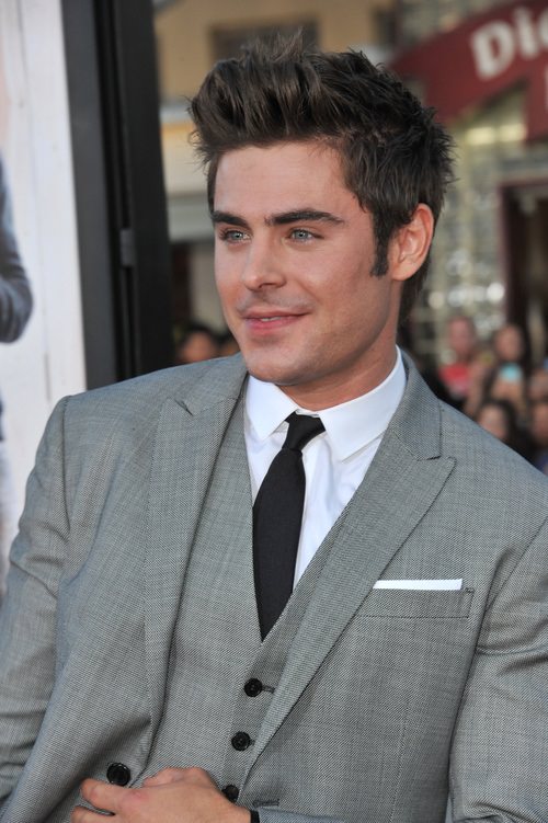 Dashing Sideburns zac efron hairstyles