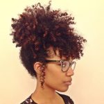 Natural Updo twist hairstyles for natural hair