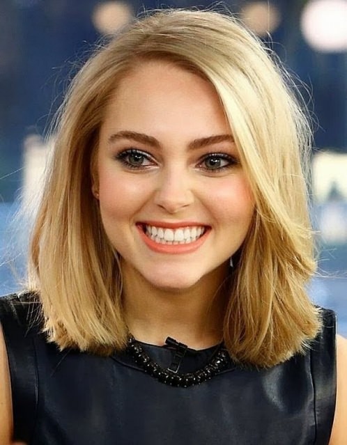For Round Face Long Bob Hairstyles