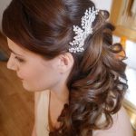 Lovely Downdo hairstyles for brides and brides maids