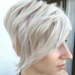 Angled Cut Short Straight Hairstyles and Haircuts