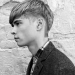 Angular Fringes Hairstyles for Men with Round Faces