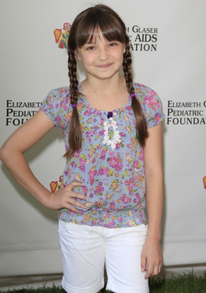 Asymmetric cute Braids for Kids with Horizontal Bangs