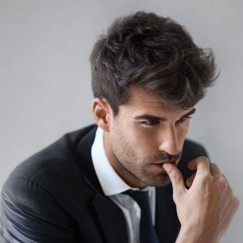 Awesome Messy Hairstyles for Business Men Men-Messy Hairstyles
