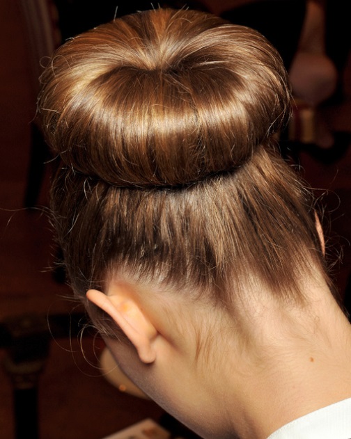 Huge Twisted Chignon Buns
