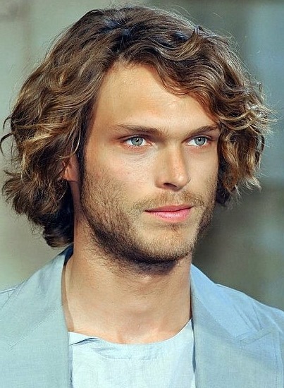 Beach Waves- Curly hairstyles for men