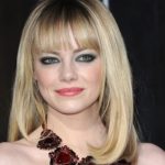 Blonde with Blunt Bangs Celebrity Hairstyles