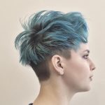 Blue Feeling Short Straight Hairstyles and Haircuts