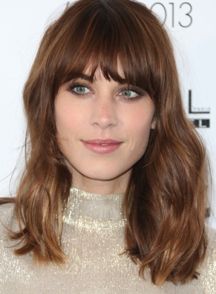 Blunt Fringe- Fringe hairstyles