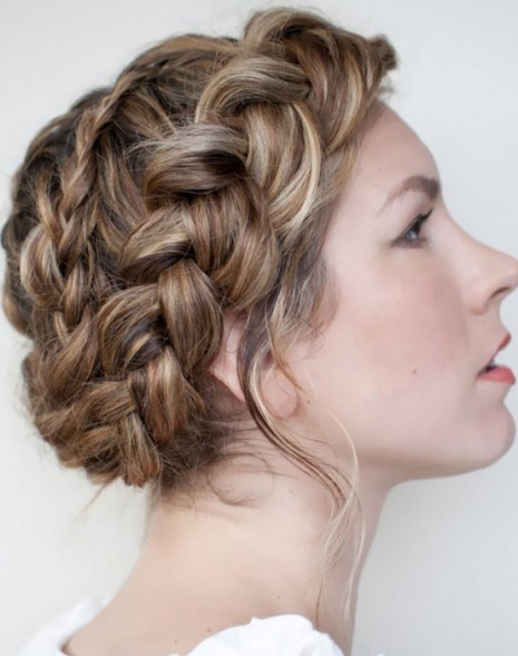 Braided Roll- Greek Goddess Braids