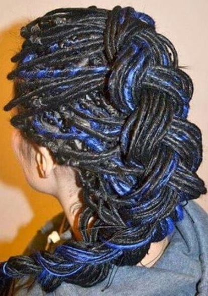 Braided Thin Dreadlocks for women