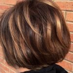Brown Toned Color- brown Balayage short hair looks