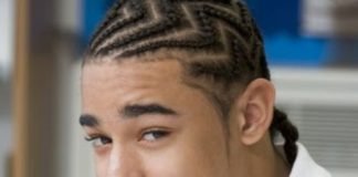 20 Best Zig Zag Braids For Men Classic Cornrow Zig zag Braids for Men