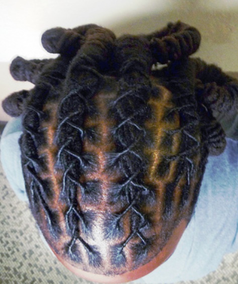 Criss Cross Dreadlocks- Dreadlocks styles for men