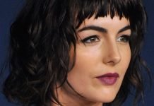 Best Straight Bangs with Curly Hair Cropped Bangs with Curly Hair