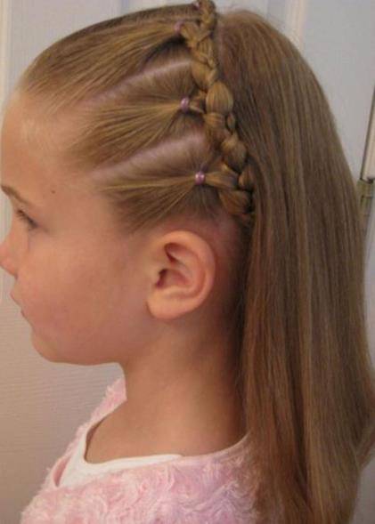 Crown Braided Hairstyle for Kids- Cute Braids for girls