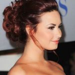 Curled Updo with Flirty Bouffant Casual Updos for Long Hair