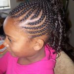 Curly Braided Pony for Girls- Braids for kids