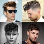 Curly Comb Over Hairstyles for Men