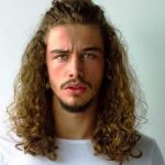 Curly hairstyle for long hair- Curly hairstyles for men