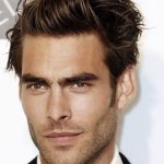 Disheveled Side Parted Men’s Hairstyle- Side parted men’s hairstyles