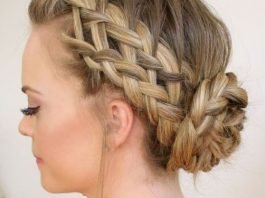 15 Cute Braided Bun Hairstyles Double Side-Braid Bun Hairstyle Braided Bun Hairstyles