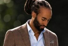 Best Dreadlocks Styles for Men Dreadlocks in a Bun- Dreadlocks styles for men