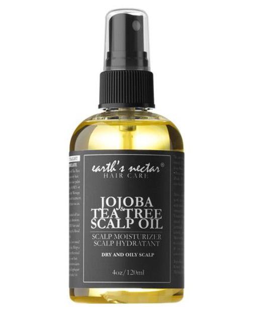 Earth's Nectar Jojoba & Tea Tree Scalp Oil Shampoos for Dandruff